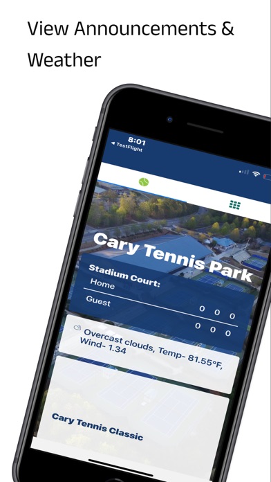 Cary Tennis Classic Screenshot