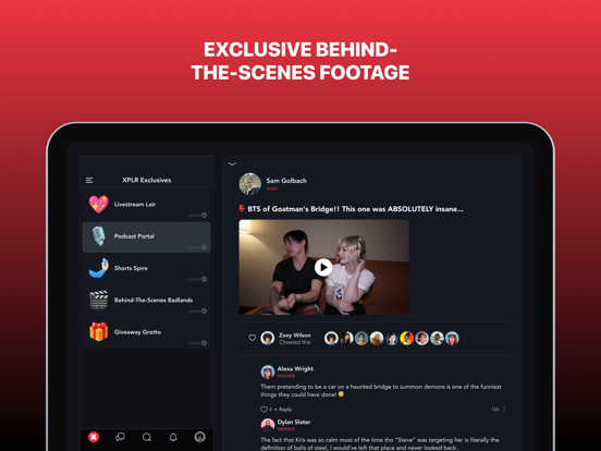 XPLR Club 2.0 iPad screenshot 1 - Entertainment app