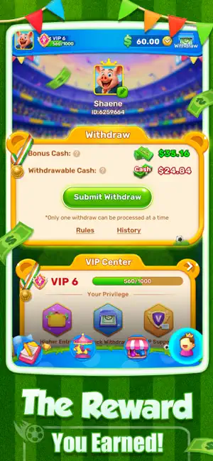 Solitaire Revelry:Win Cash iPhone screenshot 6