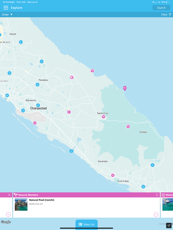 myAruba iPad screenshot 3 - Travel app