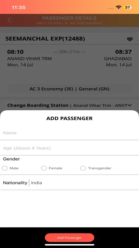 IRCTC Rail Connect screenshot 7 of 9