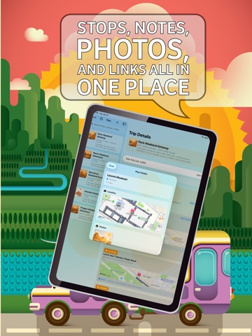 Trip Organizer - Trip Planner iPad screenshot