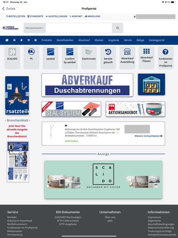 Screenshot #6 pour Profiportal