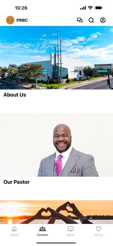 Pilgrim Rest Baptist Church app screenshot 2