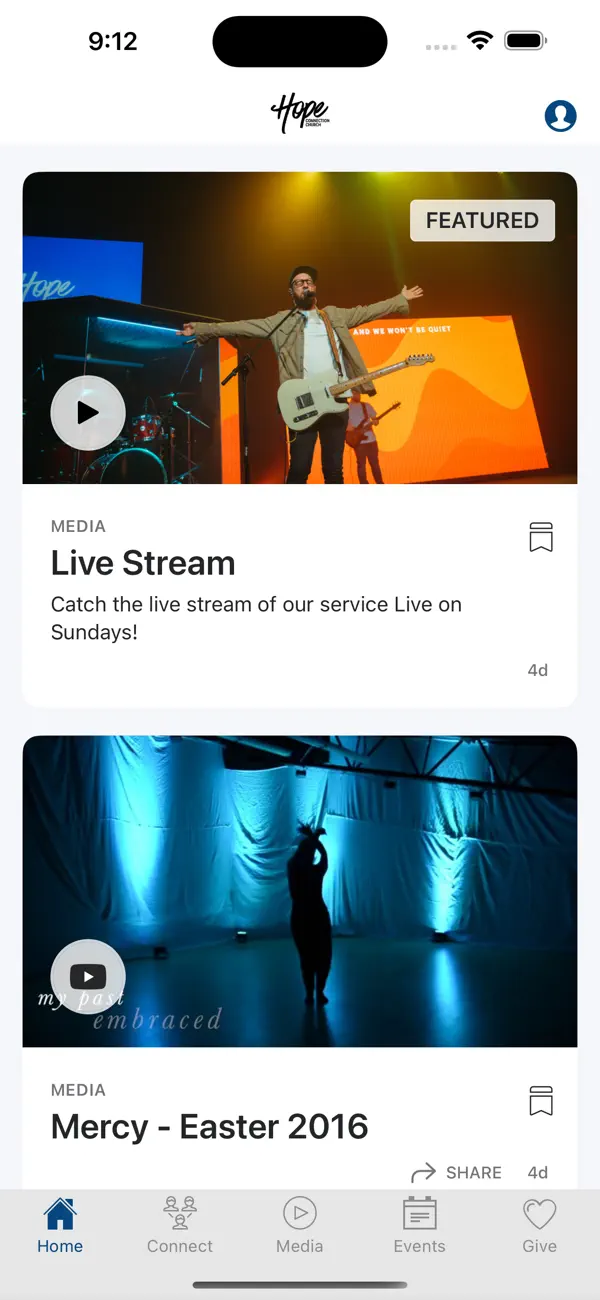 Screenshot #1 pour Hope Connection Church