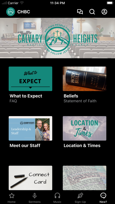 Calvary Heights Baptist Church Screenshot