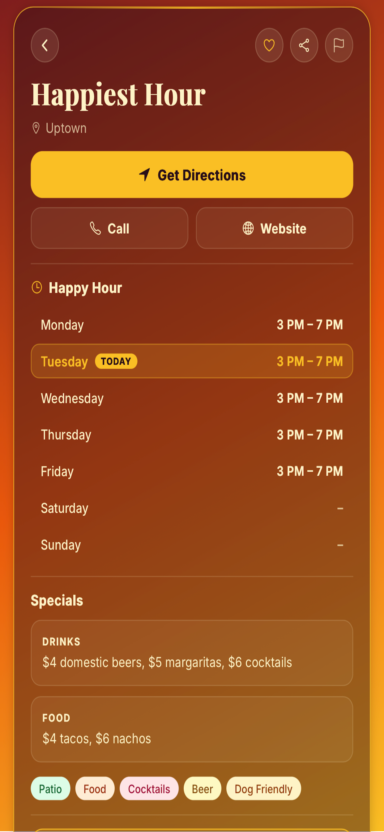 Dallas Happy Hour screenshot 3