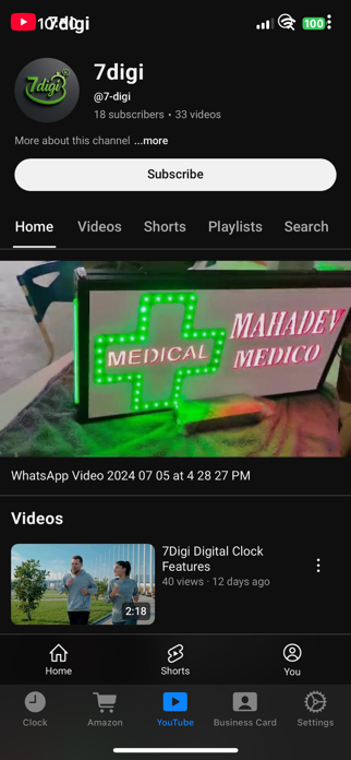 7Digi Clock Screenshot 5 of 7