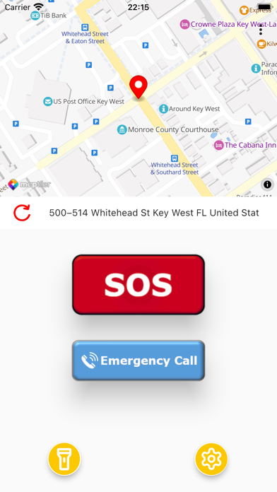 YellowSafe Lite -against crime Screenshot