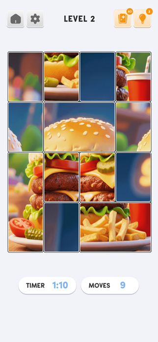Jigsaw Snap Solitaire Puzzle Screenshot 3 of 5