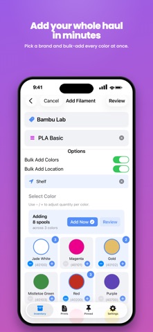 Spool Tracker - SpoolVault Screenshot 2 of 6