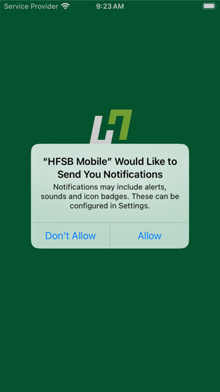 Huntington Fed. Savings Bank Screenshot