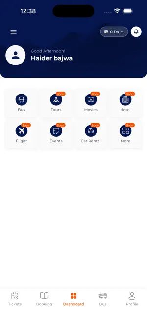 Booking Counter screenshot 1