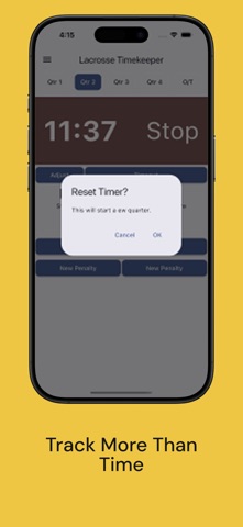 Lacrosse Timer (Lax) Screenshot 9 of 10