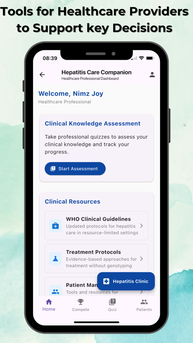 Hepatitis Care Companion Screenshot