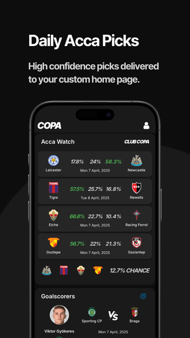 COPA: Football Predictions Screenshot
