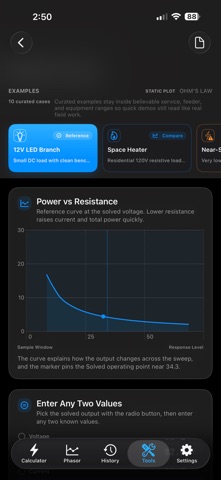 Phase Calc-Lite screenshot