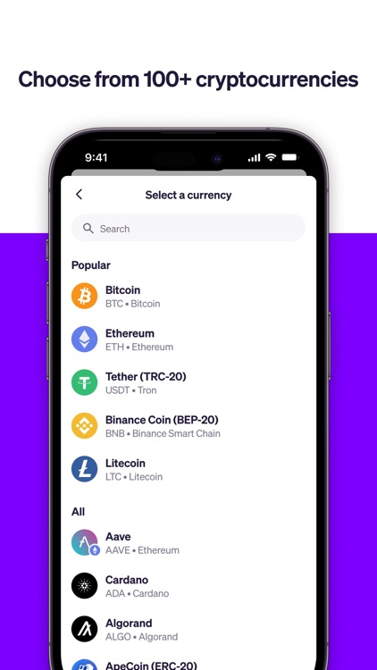 MoonPay: Buy Bitcoin, Ethereum screenshot-6