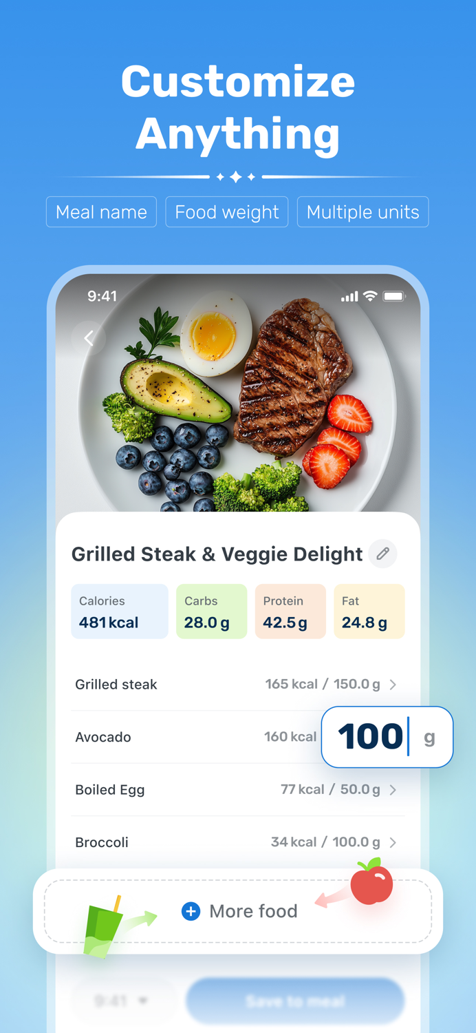 WiseMeal AI Calorie Tracker