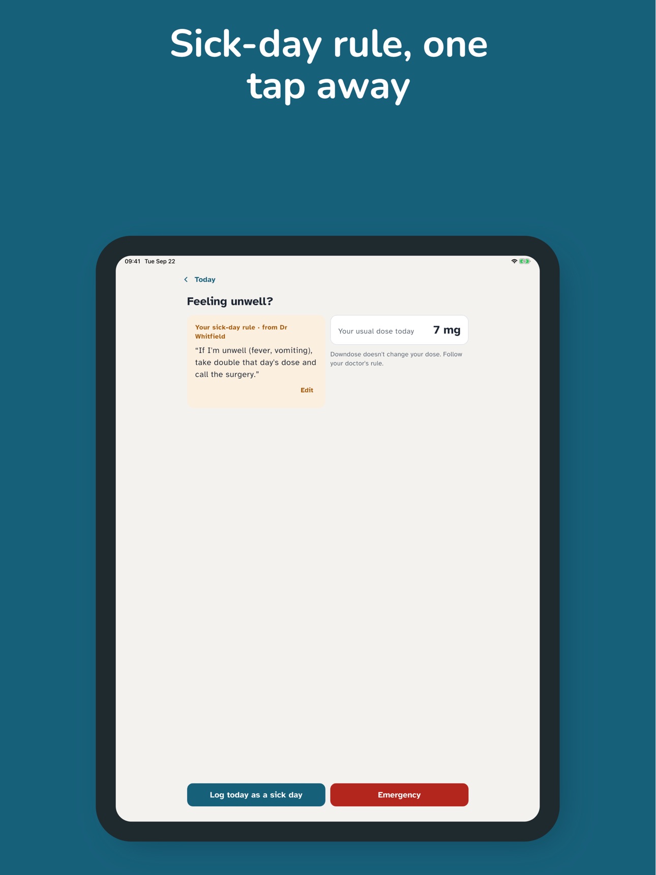 Screenshot 12 of Downdose: Steroid Taper Diary