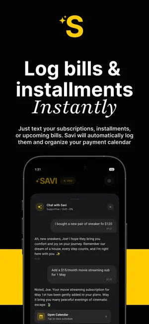 Savi - Smart Money Manager screenshot 3