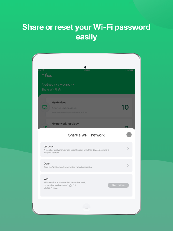 Fizz Wi-Fi iPad screenshot 7 - Utilities app