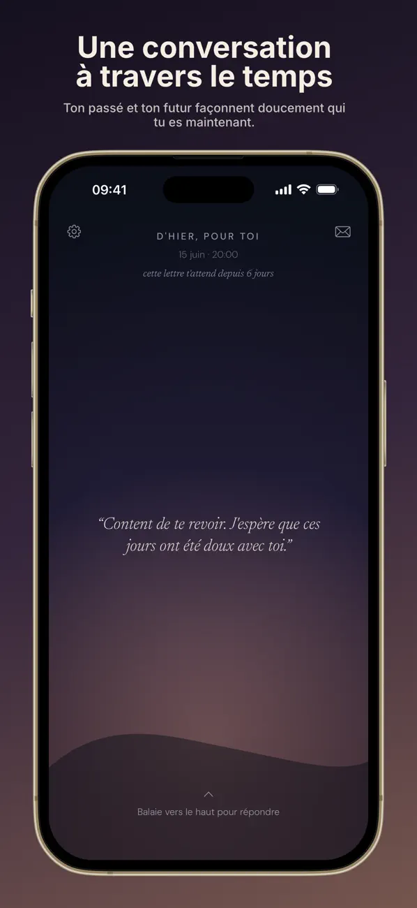 Screenshot #3 pour Lettre à demain