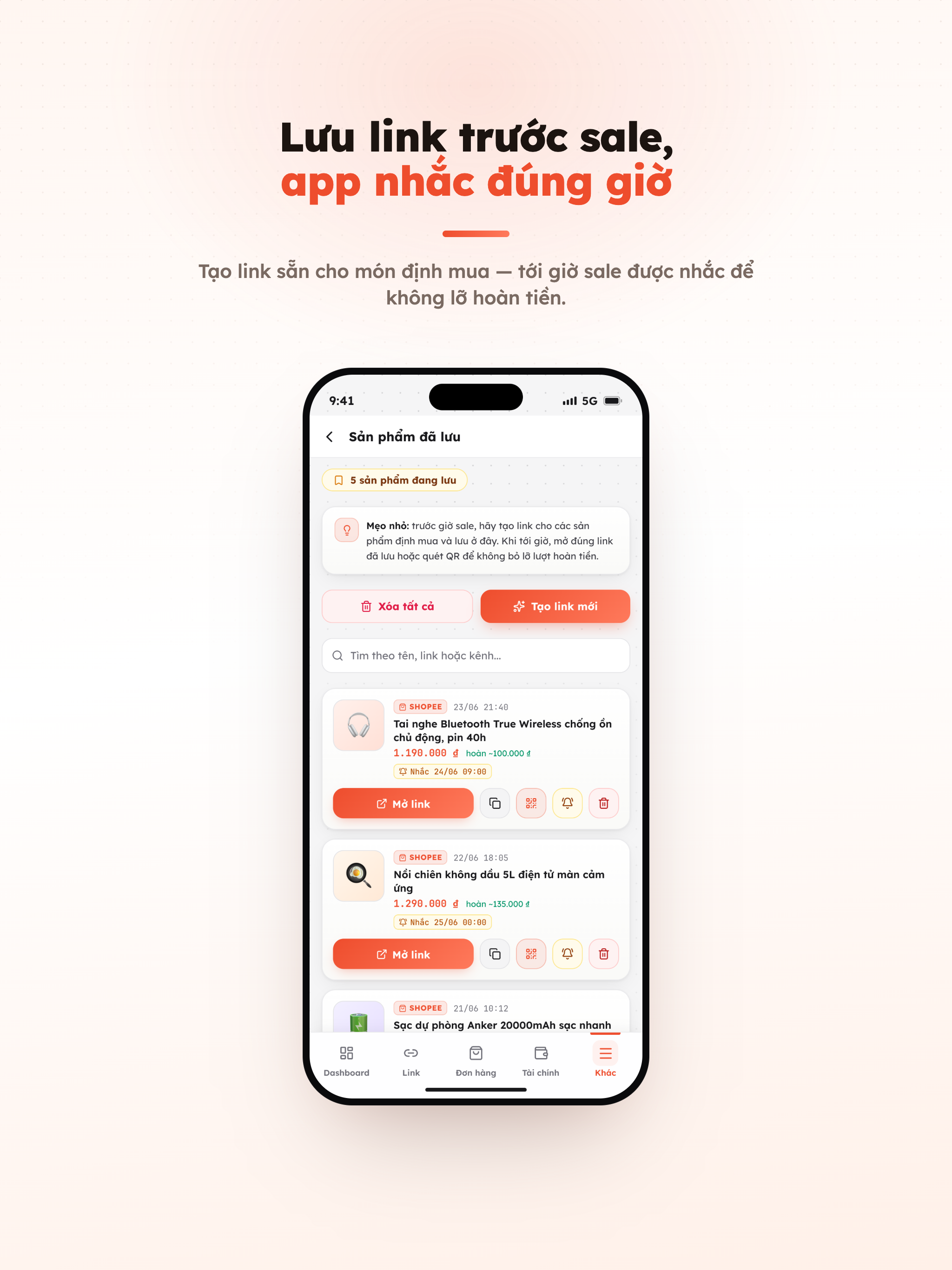 Hoantien - Mua sắm hoàn tiền screenshot 15