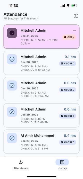 Field Attendance Screenshot 2 of 10