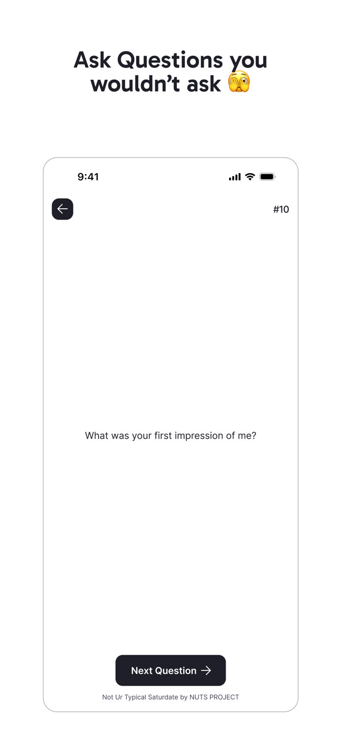 Not Ur Typical Saturdate