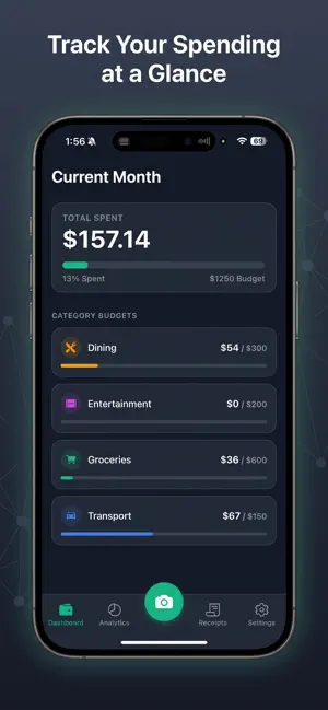 SnapBudget: Snap & Track screenshot 1