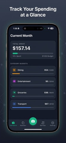 SnapBudget: Snap & Track Screenshot 1 of 3