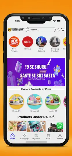 Capture d'écran de 99Wholesale Rs9 Se Shuru sur iPhone 6
