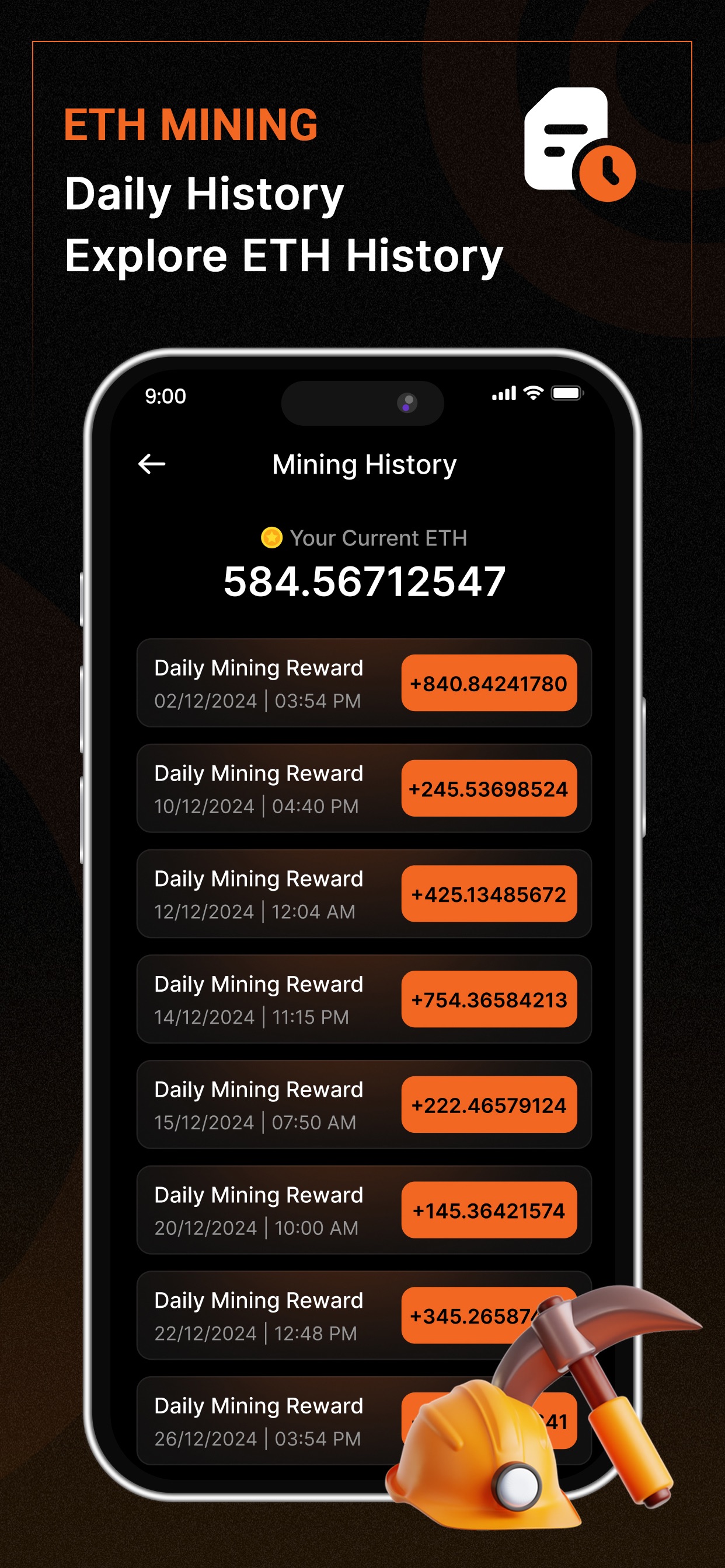 Ethereum Mining, ETH Miner screenshot 5