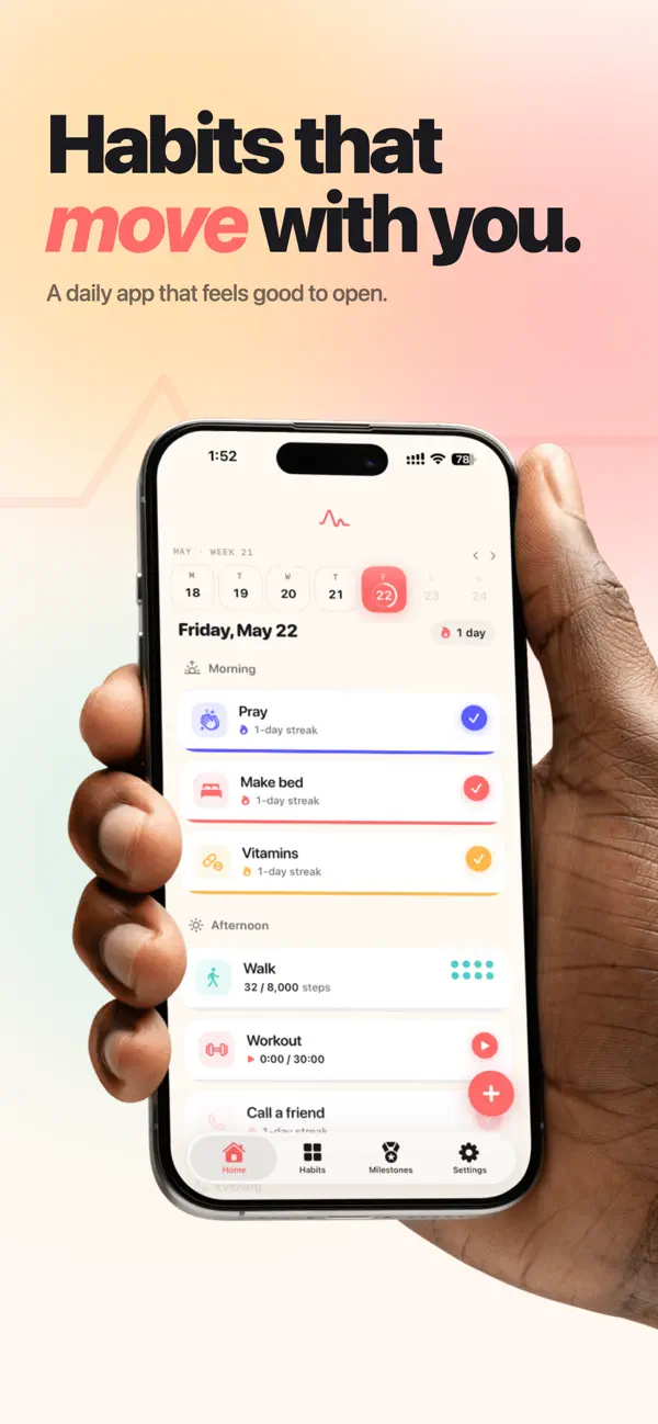 #1. Beat: Your Habit Tracker (iOS) By: George Manibo