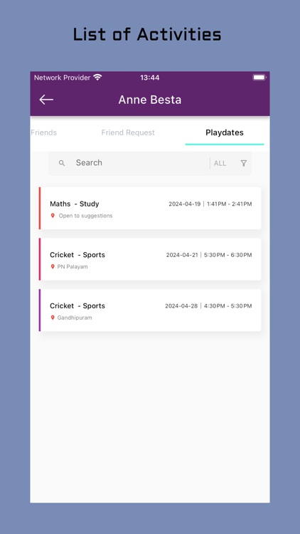 PlayPanda: Scheduling App screenshot-6