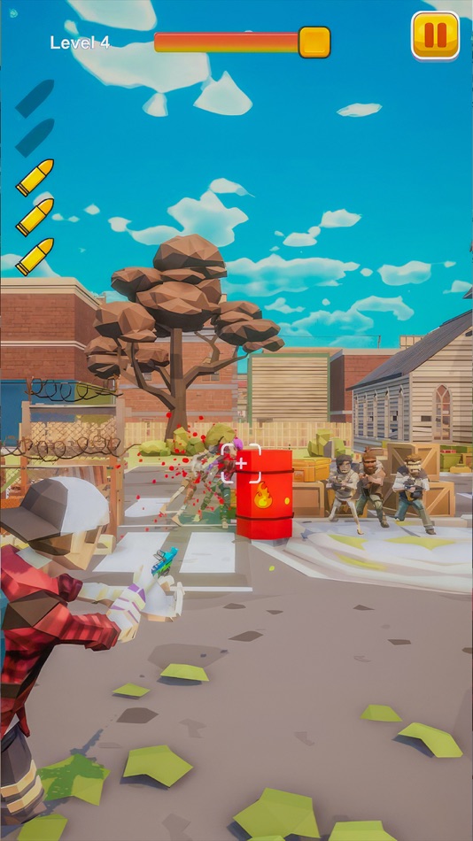 #5. Polygon Action Shooting Games (iOS) 来自: Umair Khan