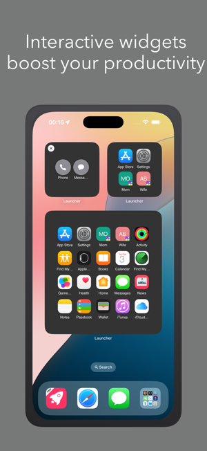 ‎Magic Launcher Pro Widgets Screenshot