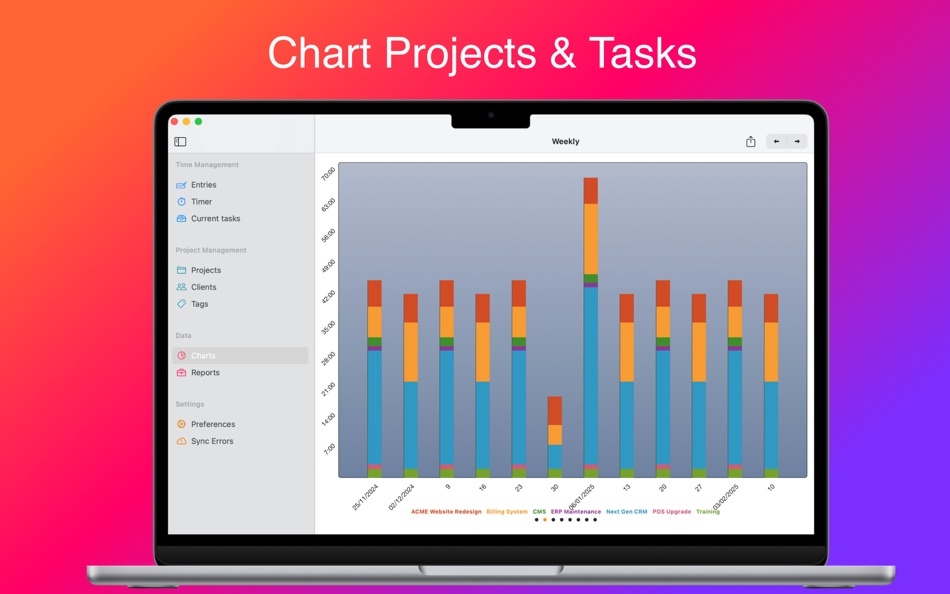 #2. Cube - Time & Expense Tracker (macOS) 由: bitrzr, LDA