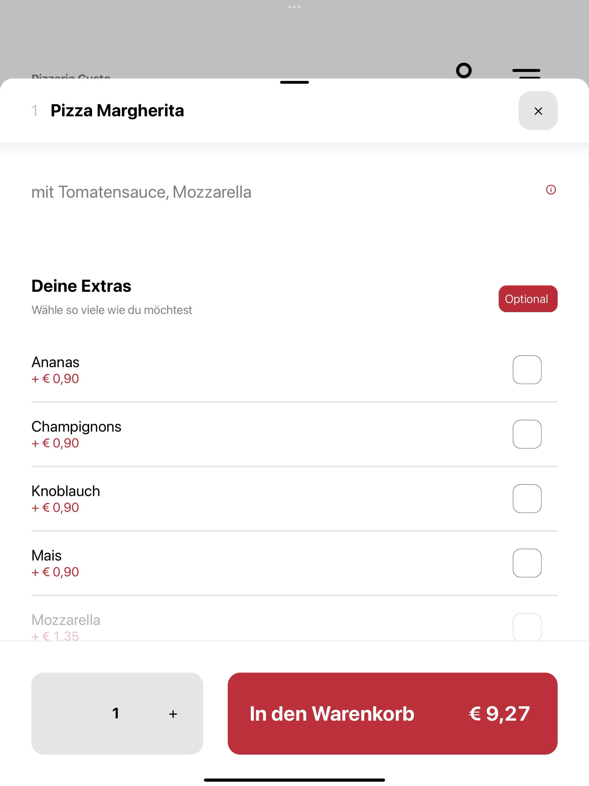 Pizzeria Gusto screenshot 8