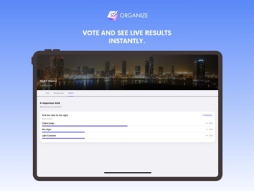 Organize - Event Manager iPad screenshot