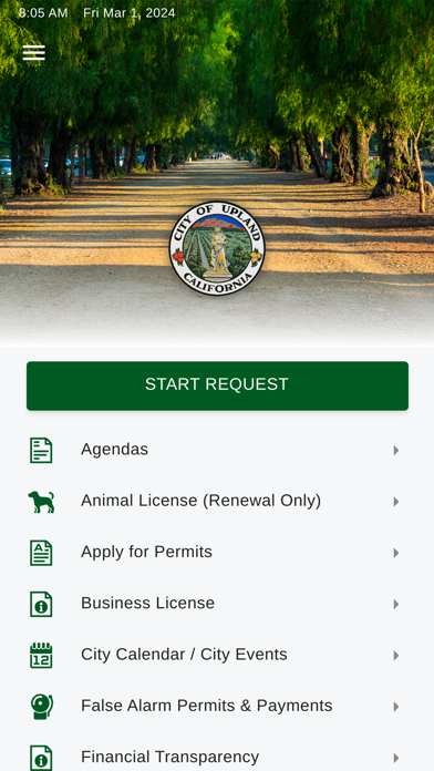 UplandConnect app screenshot