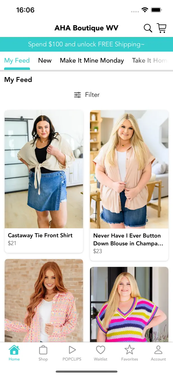 Screenshot #2 pour AHA Boutique WV