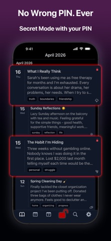 Locked Secrets Diary Screenshot 2 of 9