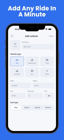 Garagely: Car Maintenance Log screenshot