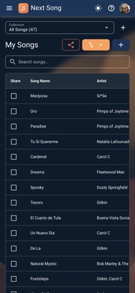 NextSong - Setlist Manager screenshot 2