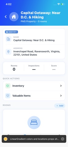 HostIQ screenshot