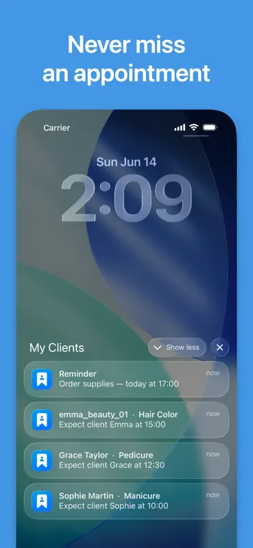 My Clients: Agenda de citas screenshot 6 of 8