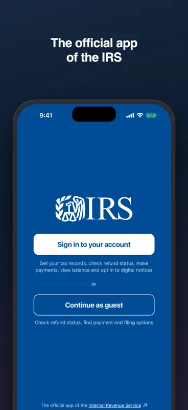 IRS screenshot 1 of 7
