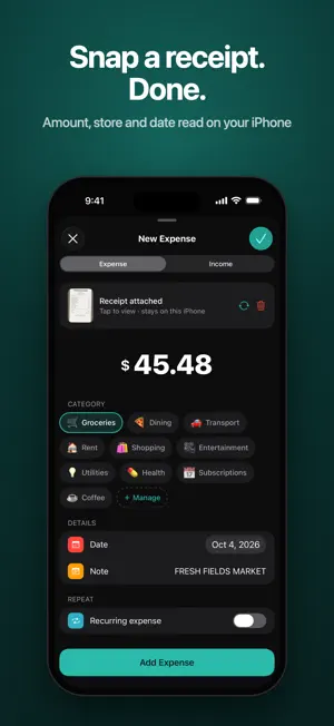 Moniqa - Budgeting App screenshot 2